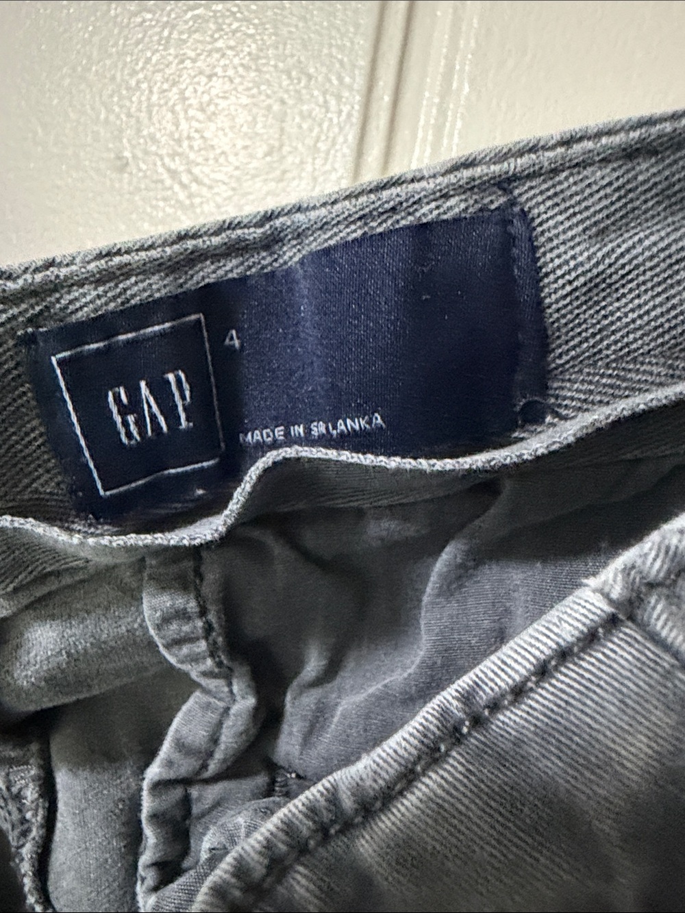 GAP Men's Gray Chinos - Washed Slate - Picture 2 of 3